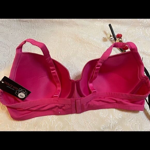 🎀Dolce Vita intimates Push Up Sexy Cute Bra 44C - Picture 7 of 11
